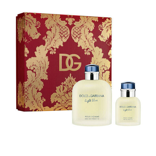 Женская парфюмерия Dolce&Gabbana light blue pour homme lot 2 pcs eau de toilette spray