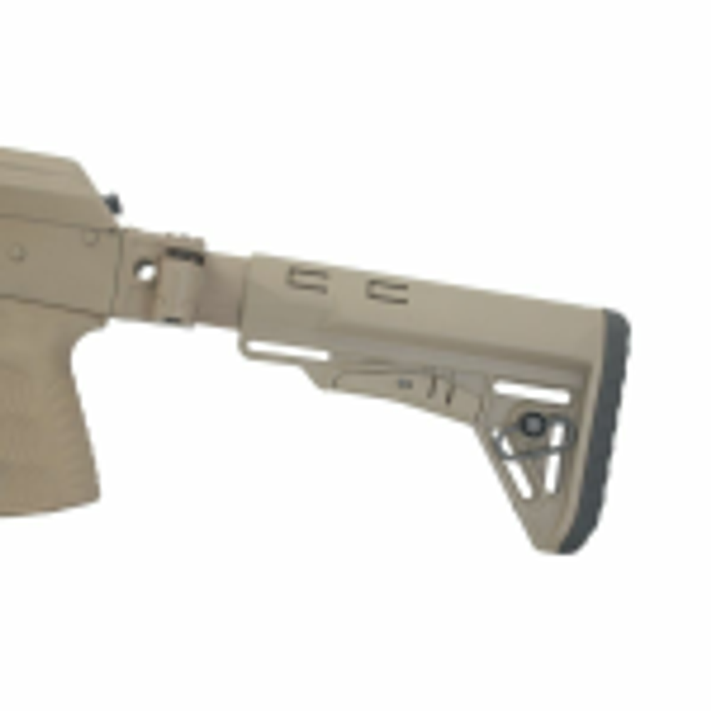 Комплект Приклад + складная труба DLG Tactical Com-Spec Песочный