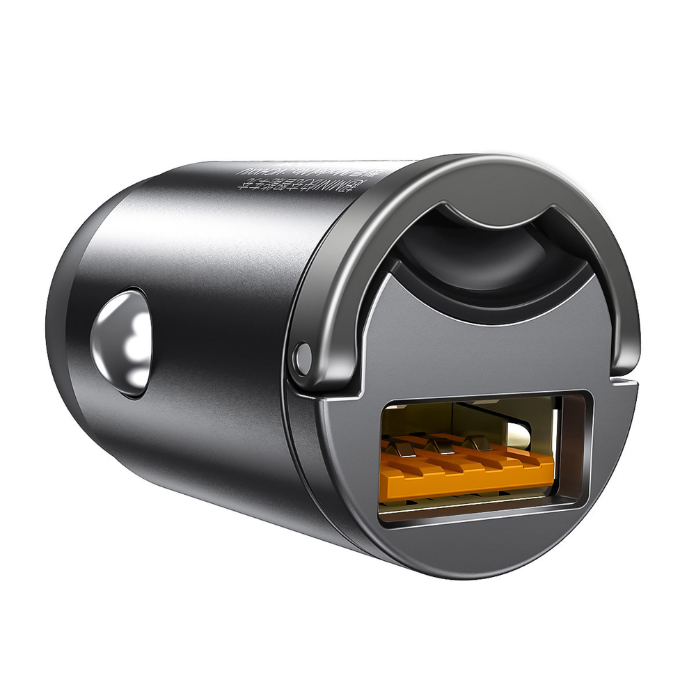 Автомобильная зарядка Baseus Tiny Star Mini Quick Charge Car Charger USB Port 30W - Gray