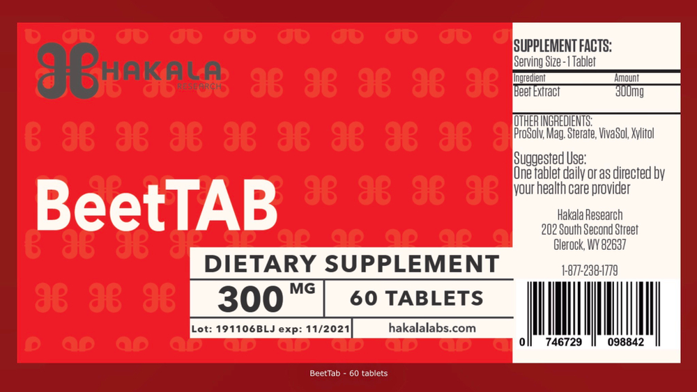 BeetTab - 60 tablets