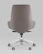 Кресло офисное TopChairs Bow серый