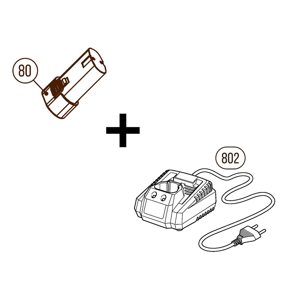 Комплект №13 для Hybest GSR40A / GBW120 / GBW200 / GFN3490B (Зарядное + АКБ x2) Комплект №13 для Hybest GSR40A / GBW120 / GBW200 / GFN3490B (Зарядное + АКБ x2)