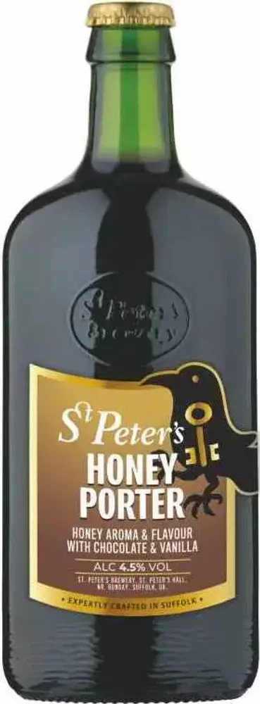 Пиво Сейнт Питерс Хани Портер / St. Peter&#39;s Honey Porter 0.5 - стекло