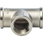 Тройник STOUT никелированный 1/2" ВР