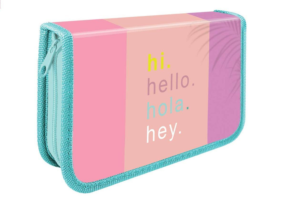 Пенал 1 секц. большой "Которусалка 2022" (Пчелка)