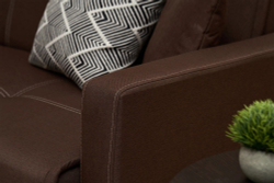 Диван-кровать Дуглас, спальное место 125х187, рогожка, книжка