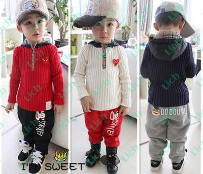 Худи однотонное с контрастным капюшоном и аппликацией сердца