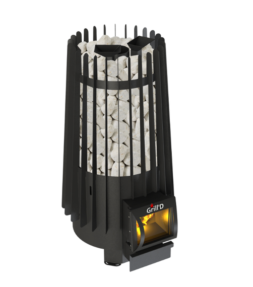 Дровяная банная печь Grill&#39;D Cometa Vega 180 Short