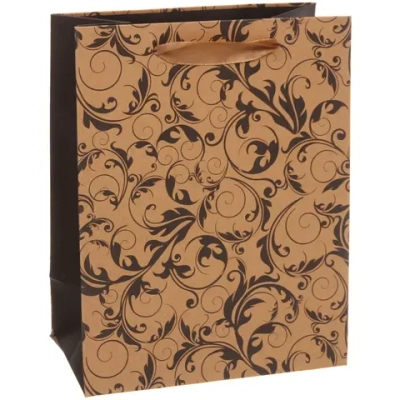 Пакет подарочный «Изысканные узоры» 23*18*10 см
