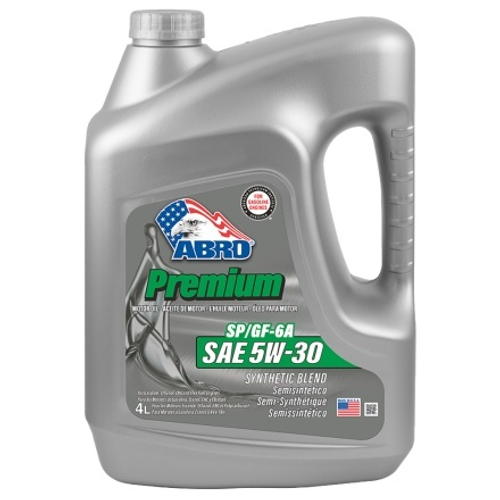 Масло ABRO SAE 5W30 SP GF-6A (4л) п/синтетика