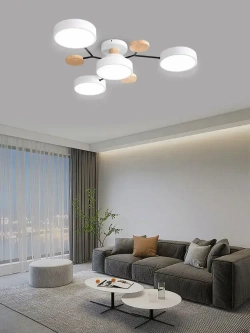 Люстра потолочная светодиодная на кухню, прихожую и спальню,48 Вт