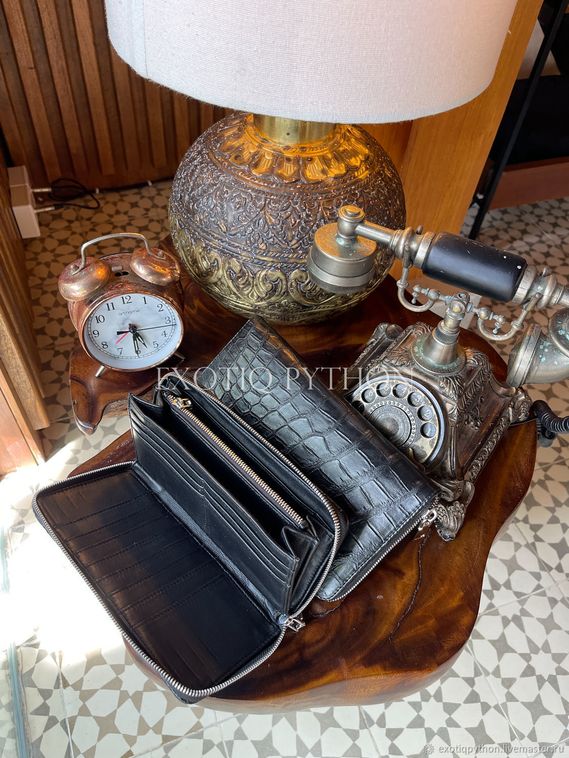 Портмоне из кожи крокодила WA-162