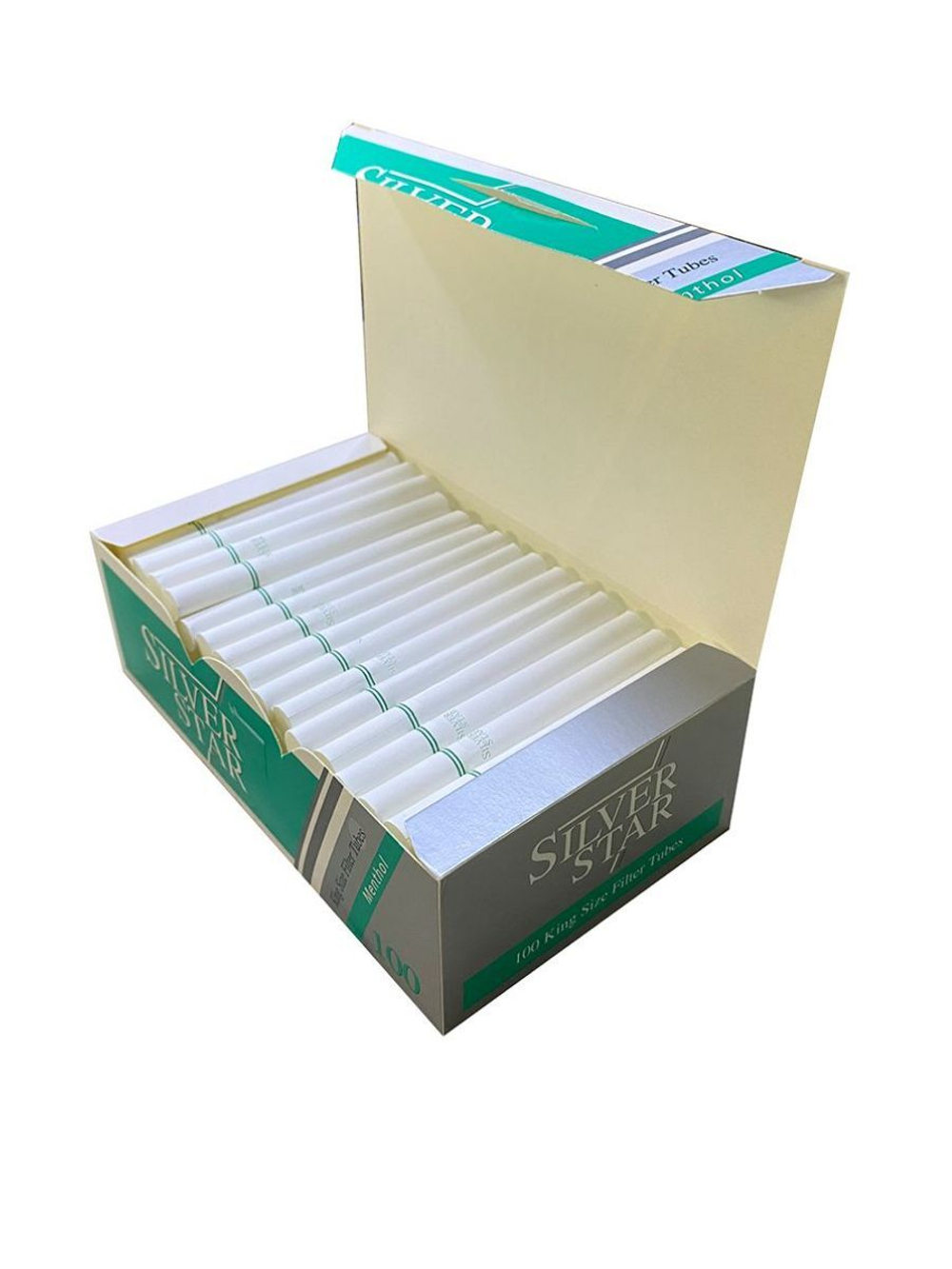 Гильзы для сигарет "Silver Star" KS Menthol 8.1/15мм 5х100шт (Комплект)
