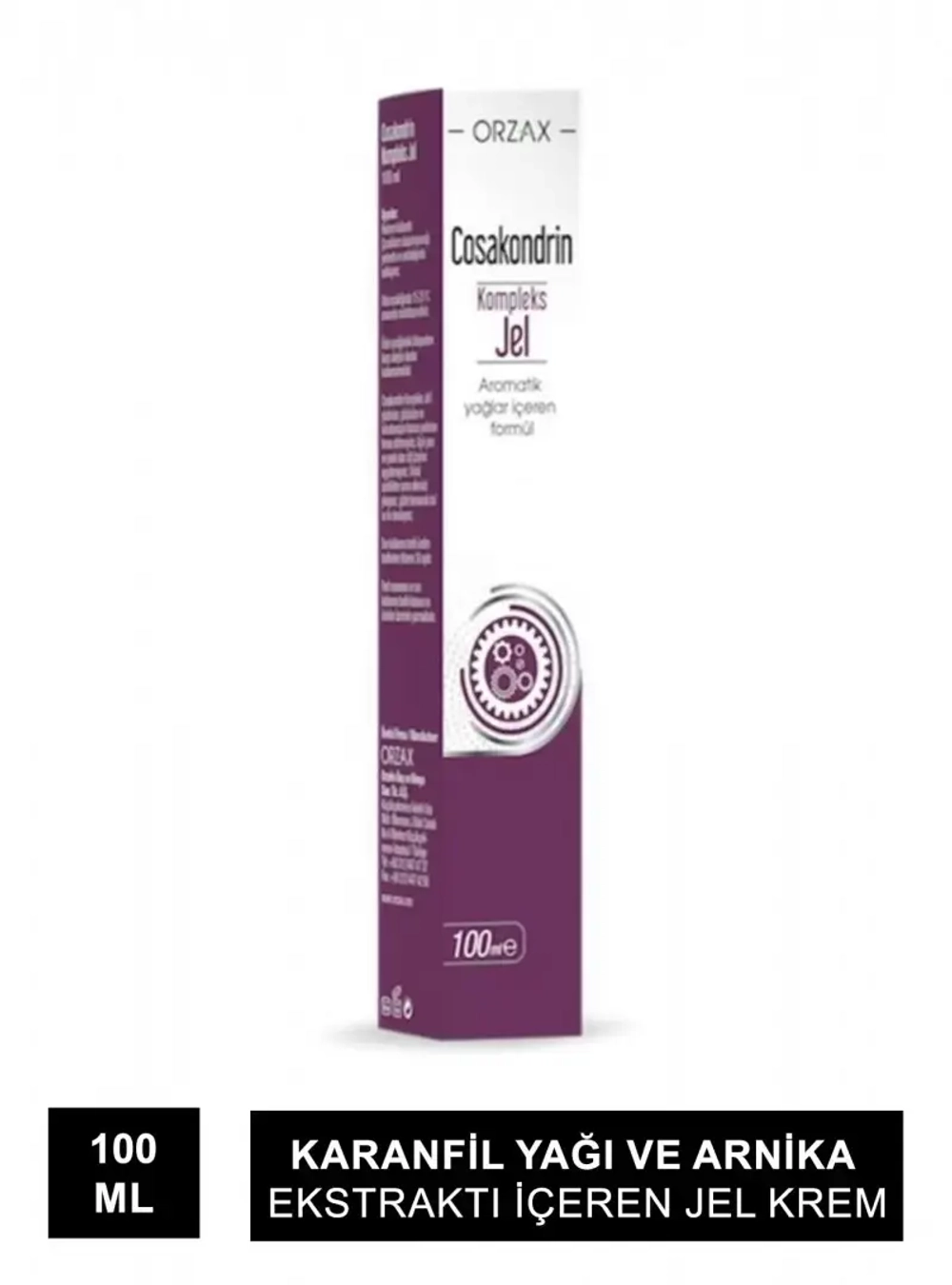 ORZAX КОСАКОНДРИН КОМПЛЕКС ГЕЛЬ 100 мл (COSAKONDRİN KOMPLEKS JEL 100 ML)