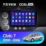 Teyes CC2L Plus 9" для Honda Civic 7 2000-2006