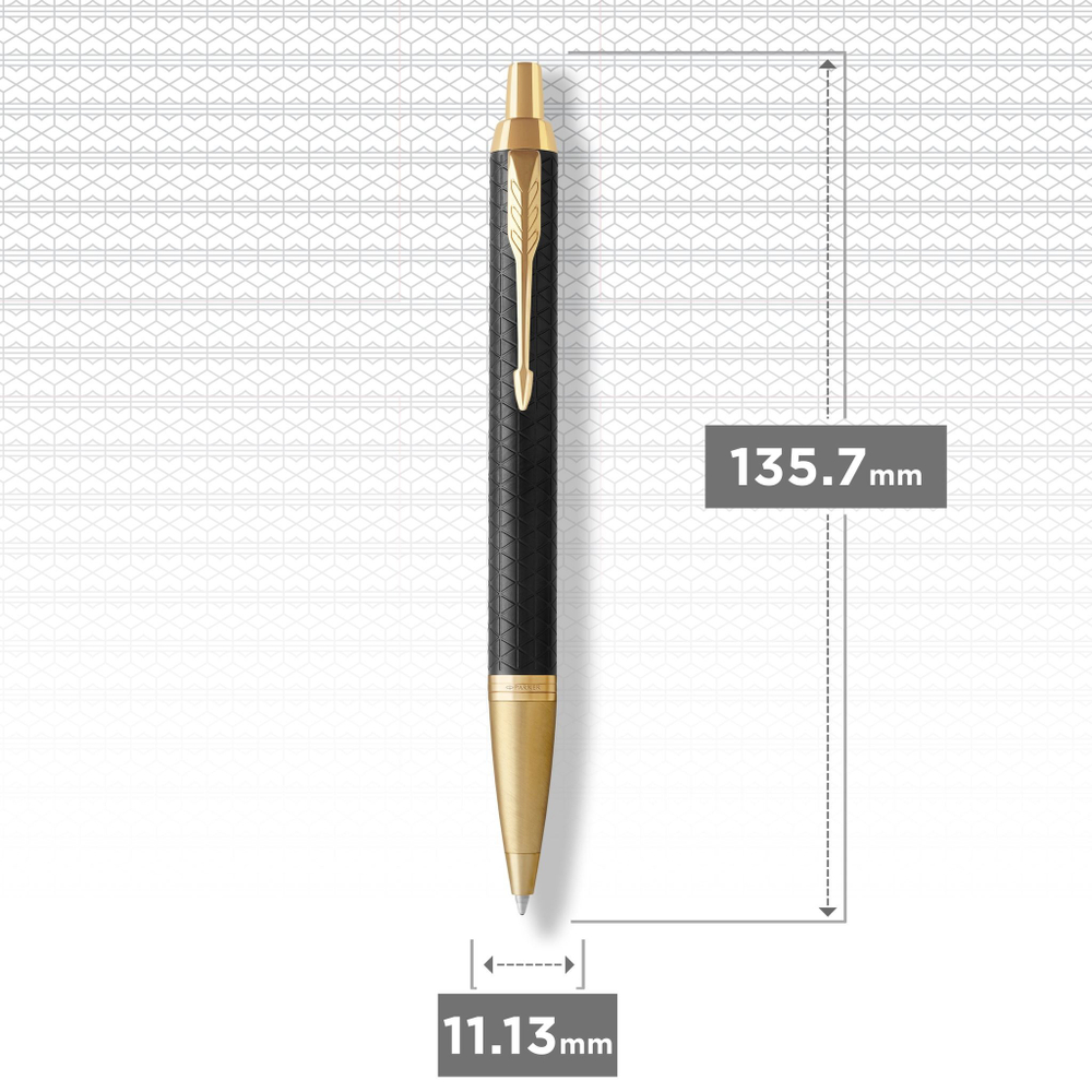Шариковая ручка Parker IM Premium Black GT (без гравировки)