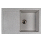 Мойка ML-GMS107 СТАНДАРТ с крылом, серый (310), 770*493*190мм