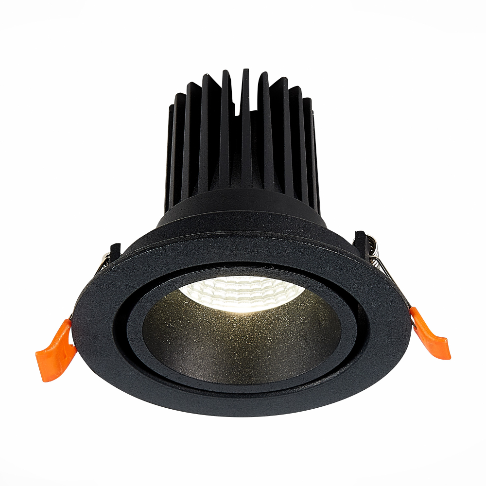 ST705.448.10 Св-к встр. Черный LED 1*10W 4000K 750Lm Ra&gt;90 38° IP20 D102xH85 170-240V