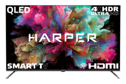 Телевизор ЖК 50" Harper 50Q850TS черный