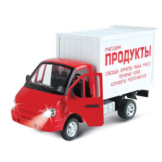 Газель-фургон Продукты "Play smart" на батарейках