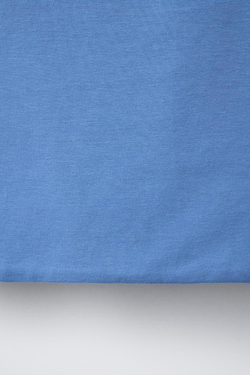 ZARA УКОРОЧЕННЫЙ ТОП НА БРЕТЕЛЯХ, ЯРКО-СИНИЙ