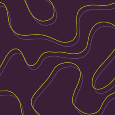 Контрастная линия на фиолетовом