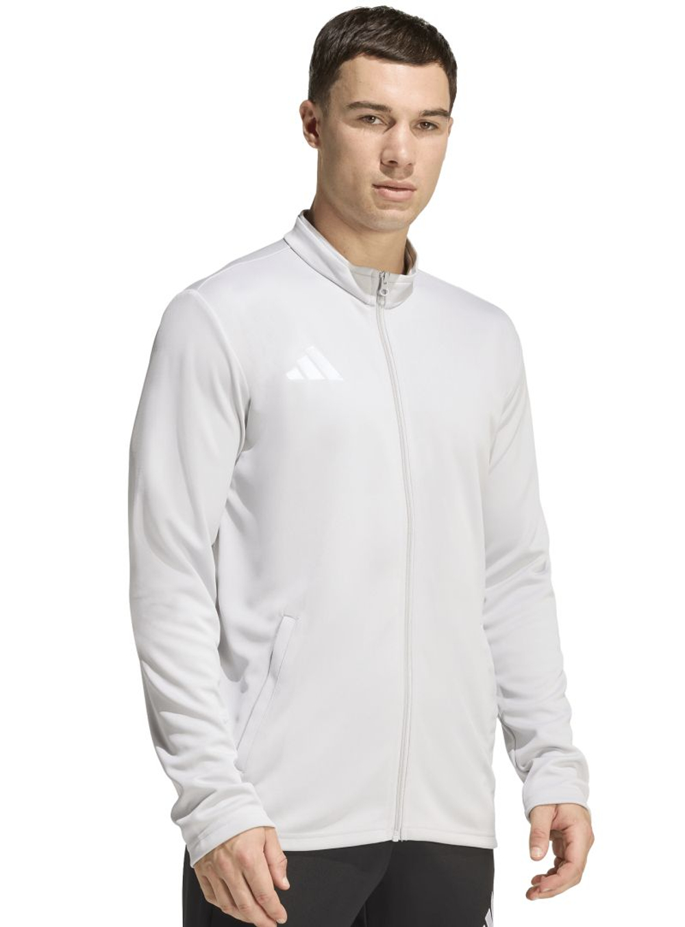 Куртка теннисная Adidas Entrada 26 Training - team light grey/white