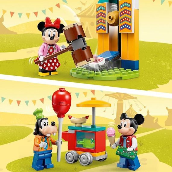 Lego konstruktor 10778 Mickey, Minnie and Goofy&#39;s Fairground Fun