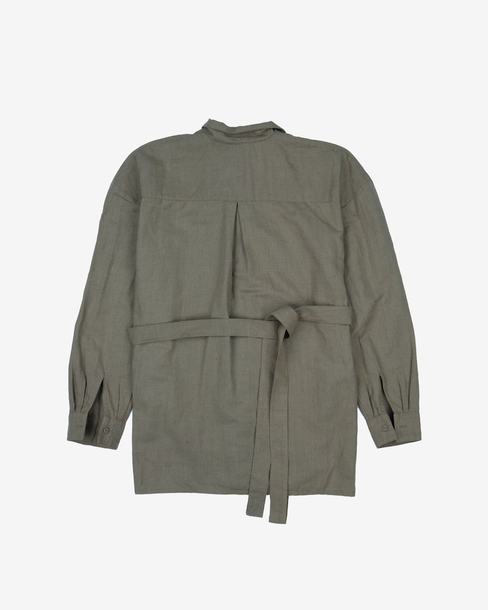 Рубашка льняная Borozna Бежевая