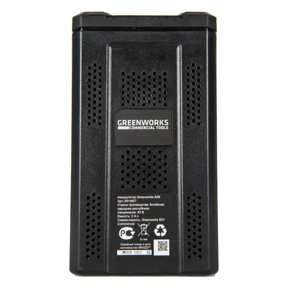 Аккумуляторный триммер Greenworks GD82LTK5 (1 x 5 Ач, ЗУ) 2110607UB