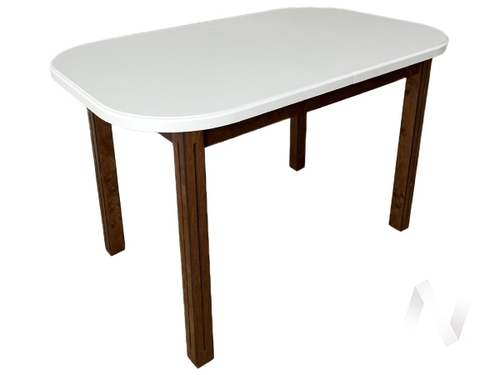 Стол раздвижной Оливер (орех/белый)