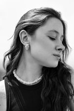 Серьги Флюид