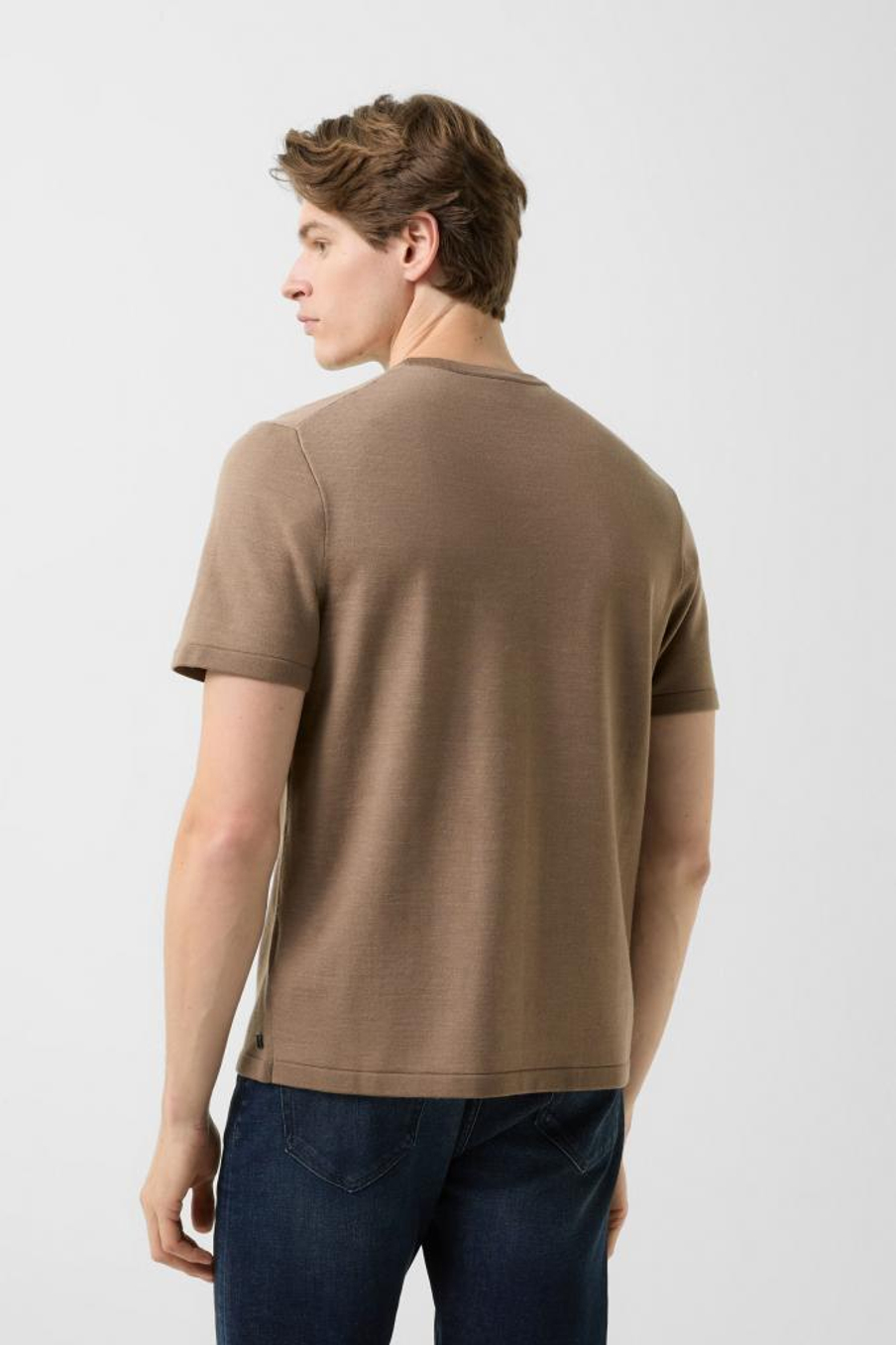 Футболка BOGNER OHIO в бежевом цвете