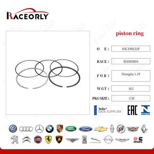 Кольца поршневые STD VAG 1.4