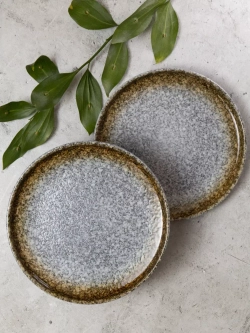 Тарелка с бортами 20 см осень