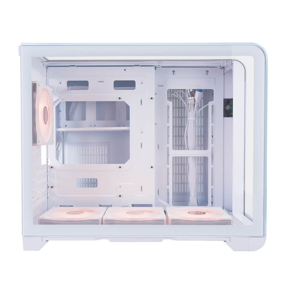 Корпус mATX 1STPLAYER RT6-WH-3FC7R-W-1FC7-W