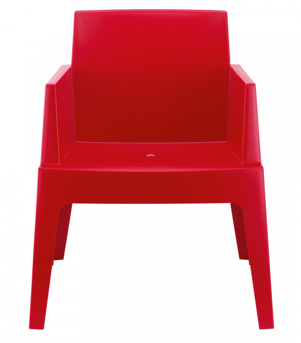 Кресло пластиковое Siesta Contract Box, красный