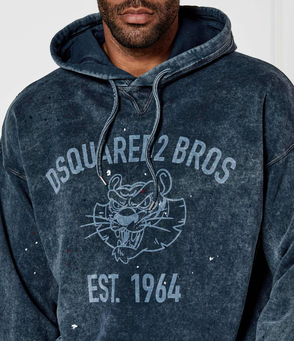 Худые Dsquared2 - темно-синий(S74GU0848 S25030)