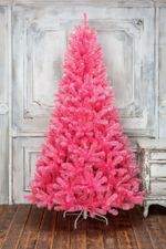 елка искусственная "Искристая" розовая