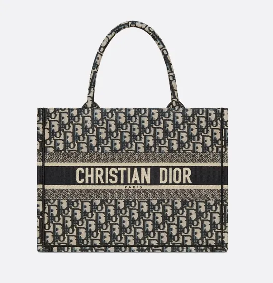 Сумка Dior Book Tote, темно-синий