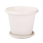 Горшок цв. Эконом 3л (белый) (комплект 30 шт)