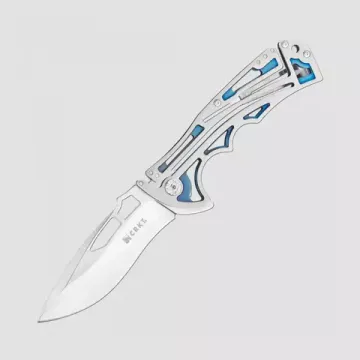 Складной нож CRKT Nirk Tighe CR/5250 c клинком из стали AUS-8, рукоять Stainless Steel 420J2