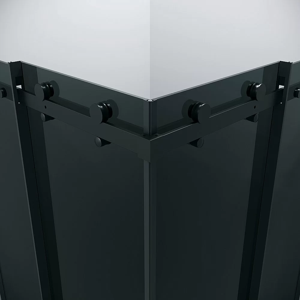 Душевой уголок Grossman Classic 300.K33.04.8080.21.10 80x80 стекло тонированное/профиль черный матовый