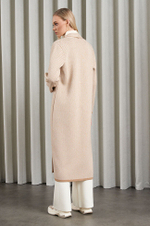 1839 Кардиган женский (бежево-молочный)