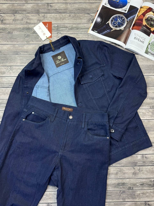 Джинсовый костюм Loro Piana