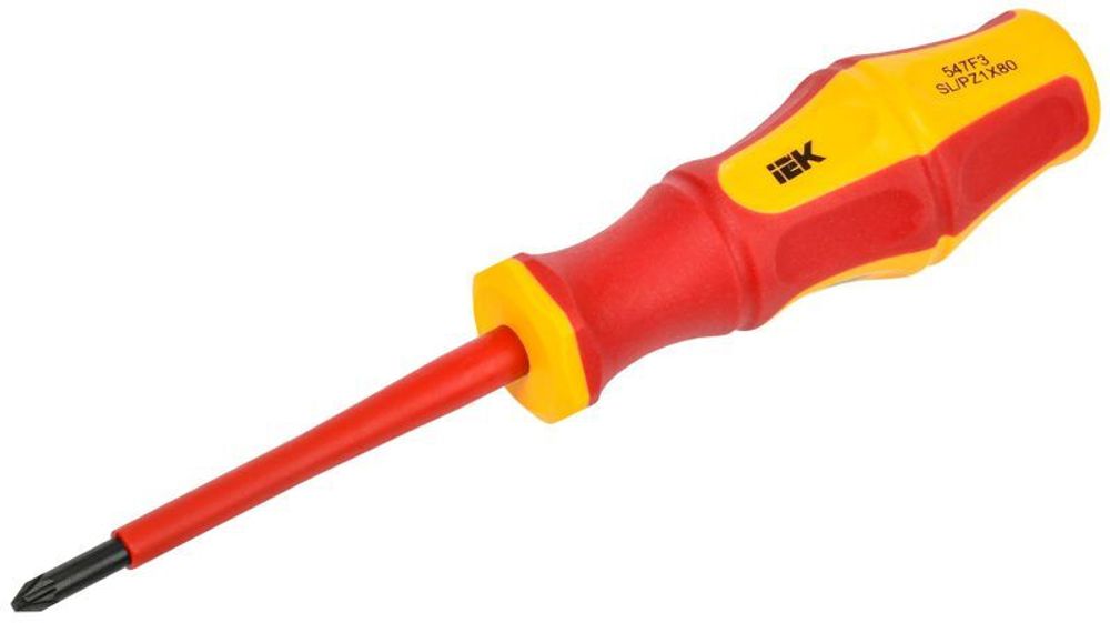 Отвертка PZ/SL1х80 К3 ARMA2L 3 IEK A2L3-SC30-K3-ZS-10-080 Отвертка PZ/SL1х80 К3 ARMA2L 3 IEK A2L3-SC30-K3-ZS-10-080