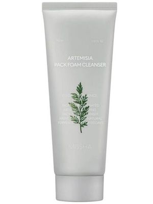 MISSHA, A'Peau MISSHA Artemisia Calming Pack Foam Cleanser Успокаивающая пенка-маска для умывания с экстрактом полыни 150 мл