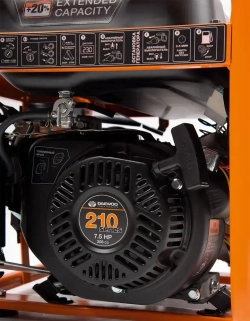 Бензиновый генератор DAEWOO 3.2 кВт, 220В