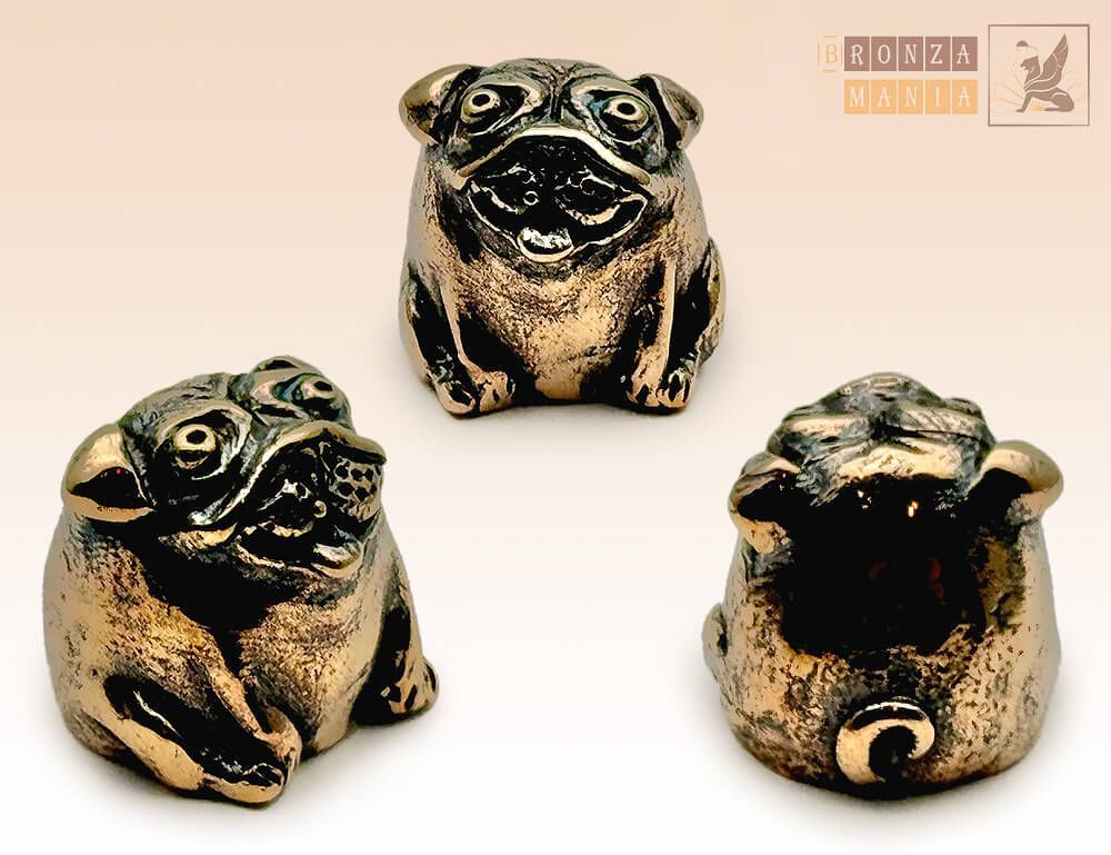 фигурка Собака Мопс Шмопс