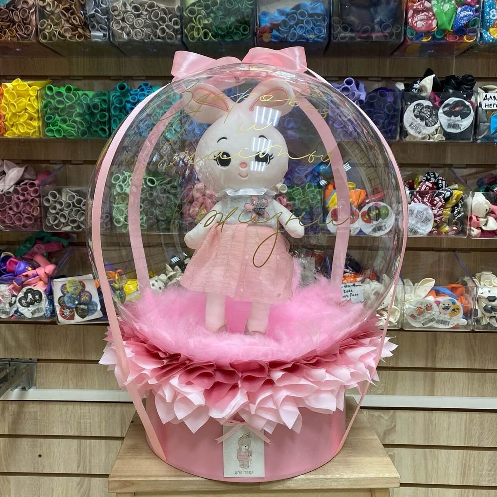 Игрушка Зайка в шаре Игрушка Зайка в шаре